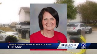 Two dead after shooting in domestic violence incident [upl. by Hoon808]