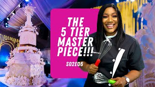 BAKE THAT CAKE WITH DRIPPLES  S02E06 THE 5 TIER MASTERPIECE [upl. by Jacobsen]