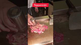 🔥Teppanyaki 2 🔥😋 teppanyaki meat pork yummy foodlover japan like share subscribe tasty [upl. by Gayel420]