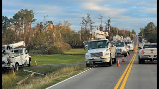 Tornado damage in Idabel [upl. by Maddock]