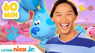 Las Pistas de Blue y tú  ¡1 HORA de juegos sin parar con Blue y Josh  Nick Jr en Español [upl. by Werby950]