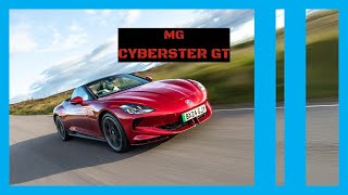 MG Cyberster GT AllWheel Drive Review 496bhp electric sports car  Inside Lane [upl. by Aciretal547]