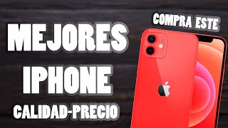 ¿QUE IPHONE COMPRAR EN 2024 LOS 3 MEJORES IPHONE CALIDADPRECIO PARA COMPRAR  ESPAÑOL  2024 [upl. by Lundt]