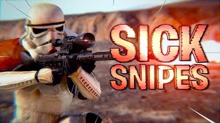 This Sniper has saved me WAY TOO MANY TIMES  Star Wars Battlefront [upl. by Ahsam851]