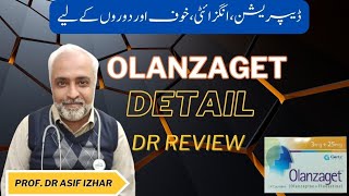 Olanzaget Tablet Uses in UrduHindi  Olanzaget 3mg25mg  Co Depricap Tablet Uses In Urdu [upl. by Natsreik]