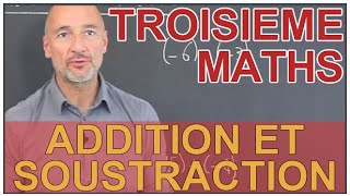 Addition et soustraction  Mathématiques 3e  Les Bons Profs [upl. by Enehpets]