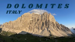 DOLOMITES Italy Trekking ALTA VIA 1 [upl. by Aisitel519]