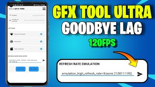 Gfx tool pro  All Games  FPS Booster  Extreme 120 FPS Low End Devices  No Root [upl. by Keraj]