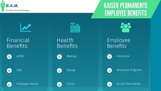 Kaiser Permanente Employee Benefits  Benefit Overview Summary [upl. by Akienahs852]