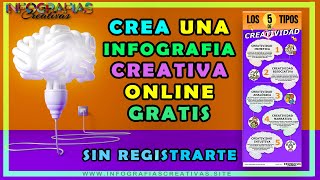 Crear Infografia Online Gratis Sin Registro 💡 infografías creativas 💡 [upl. by Isaacs]