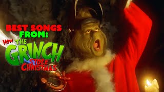 Best Songs from How The Grinch Stole Christmas  Jim Carrey amp Taylor Momsen  TUNE [upl. by Swenson30]