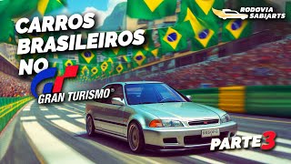 OS CARROS JAPONESES NO GRAN TURISMO 2 Importados para o Brasil ðŸš—ðŸ‡§ðŸ‡· Parte 3 [upl. by Atelra]