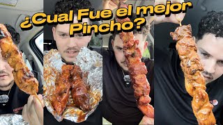 Pinchos de Pollo o Cerdo Probando pinchos en Puerto Rico🇵🇷 [upl. by Hjerpe]