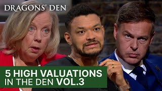 5 Incredibly High Valuations Vol 3  Dragons Den [upl. by Faux]