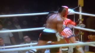 Rocky IIIRocky Balboa Vs Clubber Lang Prt 2 Audio English [upl. by Yartnod]