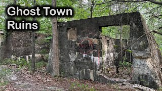 Amatol Ghost Town Ruins exploration  Munitions village abandoned after World War I   New Jersey [upl. by Nosinned]