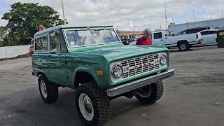 1969 Ford Bronco Icon in Lunar Green pre shipping [upl. by Arndt]