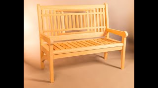 Outdoor Garden Bench [upl. by Sharia]