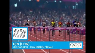 🏅 110m HÜRDENLAUF  Finale  OLYMPIA 2024 [upl. by Jeri540]