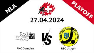 Highlights Rollhockey NLA RHC Dornbirn vs RSC Uttigen [upl. by Dosh]