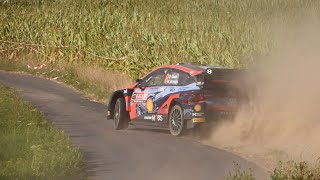 WRC ARDECA Ypres Rally Belgium 2022 Flat out amp Mistakes by TGG Rallye [upl. by Xenia]