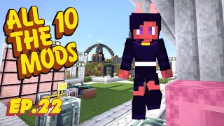 Upgrading Infinite Potions in All the Mods 10 Ep22 Minecraft Mod Pack [upl. by Onailerua579]