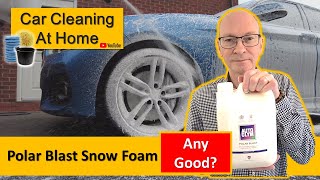 Autoglym Polar Blast Snow Foam review With Tea and Biscuits [upl. by Ahsi470]