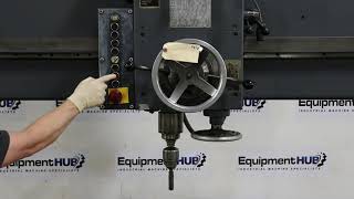 Heckert WMW BR 50 x 1600 5 x 13quot Radial Arm Drilling amp Tapping Machine [upl. by Llenal]