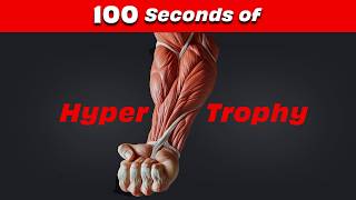 Muscle Hypertrophy in 100 Seconds [upl. by Stier]