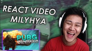 REACT VIDEO MILYHYA NGAKAK ABIS WKWKWK [upl. by Naivat]