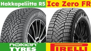 Nokian Hakkapeliitta R5 vs Pirelli Ice Zero FR [upl. by Casper742]