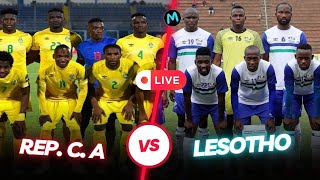 ♦️LIVE REP CENTRE AFRIQ 0 VS LESOTHO 0  ELIM CAN MAROC 2025 [upl. by Acilgna]