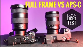 Full Frame VS APSC Which one in 2024 Low Light and High ISO Noise comparison [upl. by Ettelra]