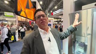 GE Appliances Shows Off a Refrigerator Battery Backup at KBIS 2024 [upl. by Derwon]