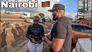 Kenyan girl takes me to African street food tour🇰🇪 [upl. by Dyun]