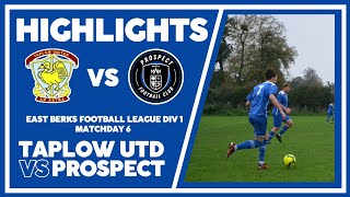 Prospect FC vs Taplow United l EBFL 202425 [upl. by Tersina285]