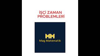 İşçi zaman problemleri çözmenin en kolay yolu kolaymatematik matematik tyt lgs kpss [upl. by Kusin]