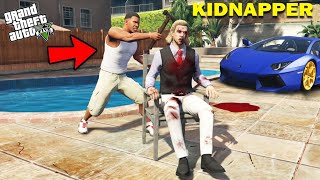 Franklin Blackmailed By A Gangster In GTA 5 [upl. by Annoif]