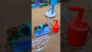 Mini hand pump project water pump with supply motor cow washing videos waterpump shorts 26 [upl. by Lejna]