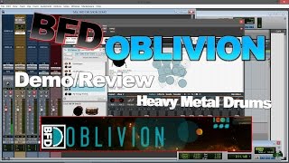 BFD OBLIVION  DemoReview Metal Drums [upl. by Edyak493]