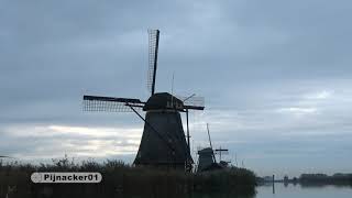 Unesco World Heritage  Kinderdijk windmills in The Netherlands [upl. by Eiresed]