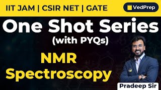 NMR Spectroscopy  One Shot Series  PYQs  IIT JAM  CSIR NET  GATE  VedPrep Chem Academy [upl. by Alberta486]