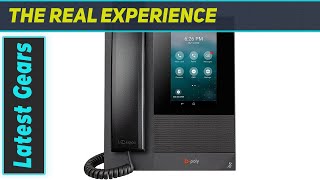 reviewPlantronics Poly CCX 400 IP Phone  Best Corded VoIP Solution [upl. by Lemahs]