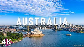 Australia 4K Video  Amazing Beautiful Nature Scenery With Relaxing Music  4K VIDEO ULTRA HD [upl. by Tneicniv264]