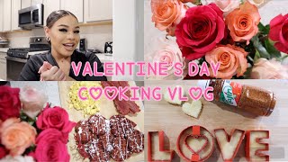 Valentines Day Cooking Vlog  TIKTOK HACK SHOCKING [upl. by Alberta]