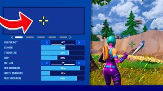 Custom Crosshairs are HERE in Fortnite [upl. by Eedoj]