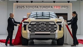 2025 Toyota Tundra TRD Pro Review  OffRoad Power and Innovation [upl. by Devaney309]