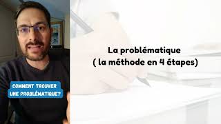 Comment formuler une bonne problématique  la méthodes en 4 étapes [upl. by Raines]