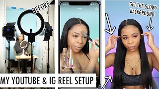 My Equipment for Youtube IG REELS TIK TOK  Camera Lighting Background and more EASY AF [upl. by Carrel]