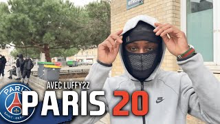 GabMorrison  Visite du quartier Orteaux à Paris 20ème avec Luffy2Z et Freezer amp Virus [upl. by Homovec]